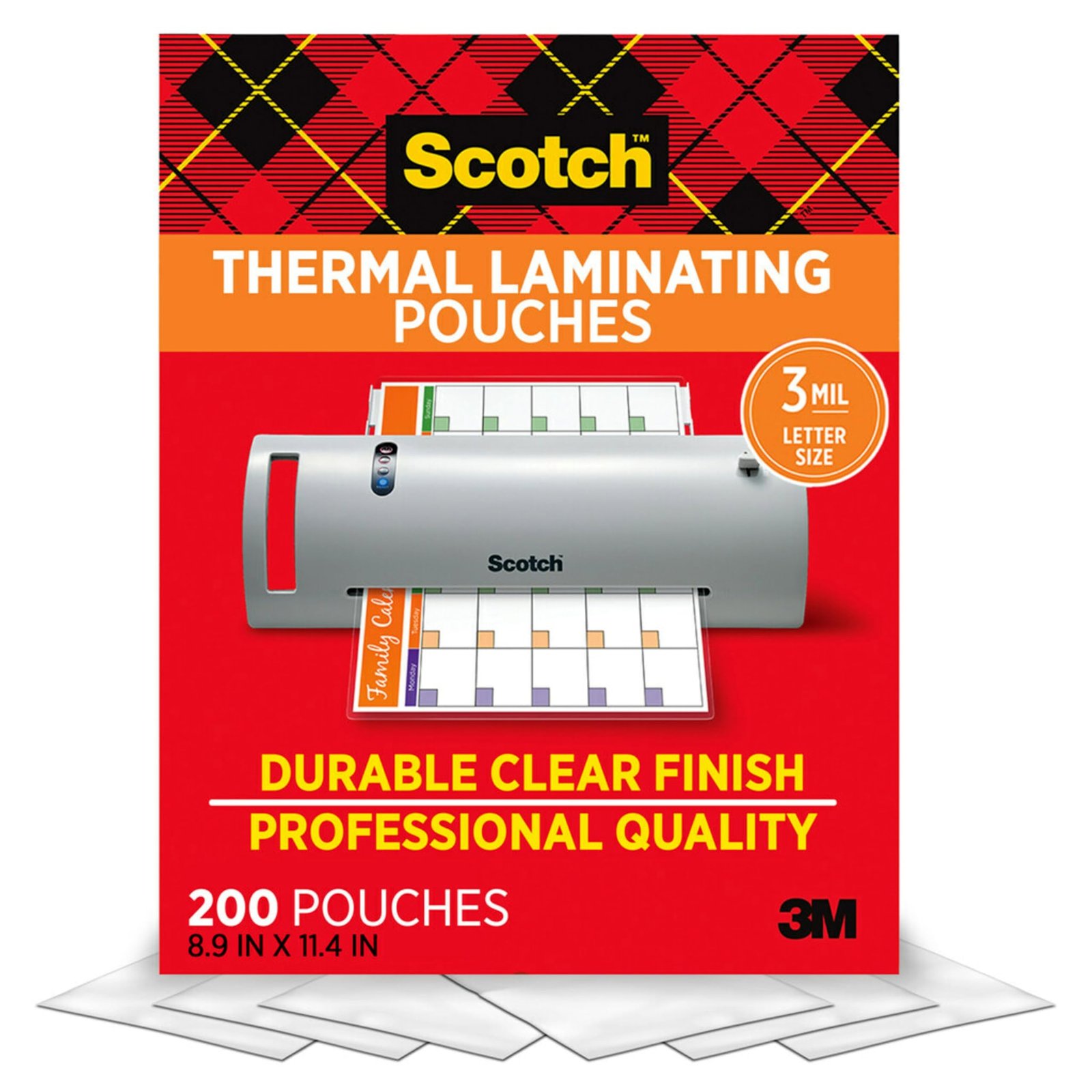 Version 1.0.0 Scotch Thermal Laminating Pouches - Image 1