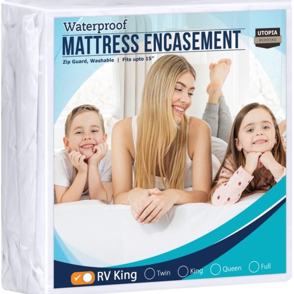 Utopia Bedding Zippered Mattress Encasement