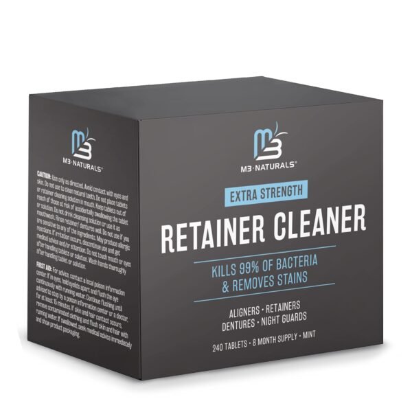 M3 Naturals Retainer and Denture Cleansers