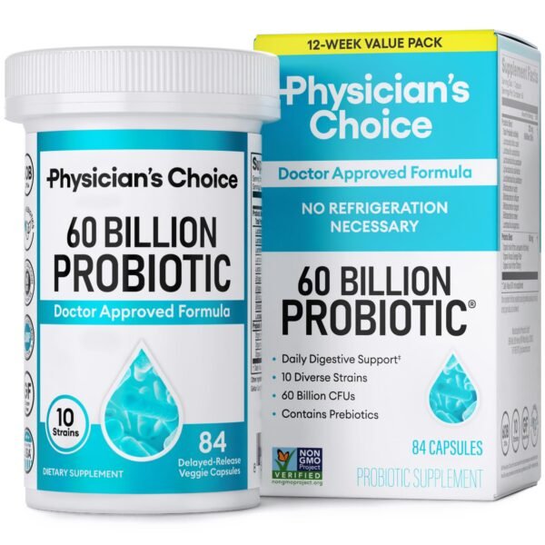Physician's CHOICE Probiotics 60 Billion CFU