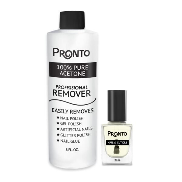Pronto 8 Oz 100% Pure Acetone Nail Polish Remover