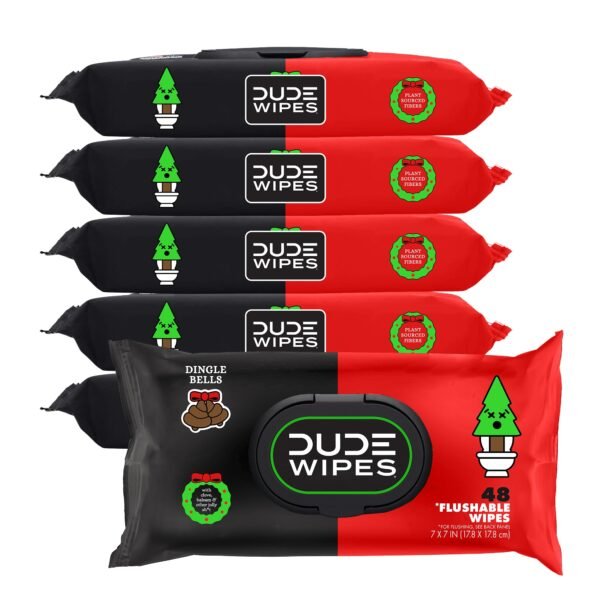 DUDE Wipes - Flushable Wipes for Adults