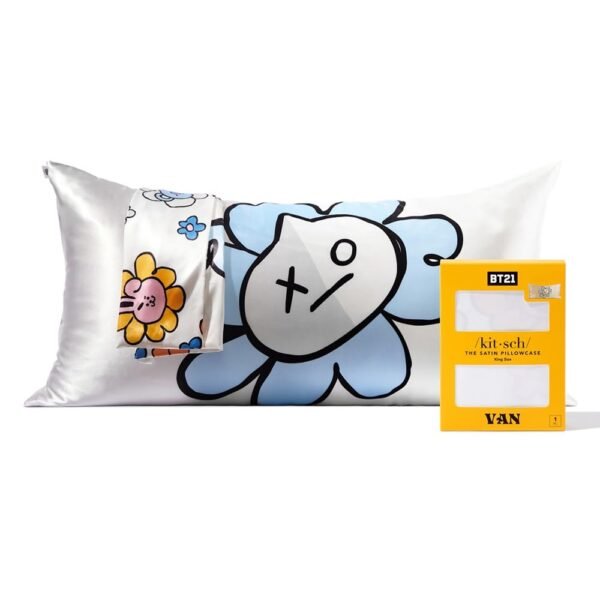 Kitsch x BT21 Satin Pillowcase with Zipper